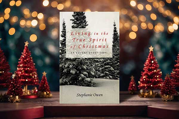 Image of book titled, Living in the True Spirit of Christmas